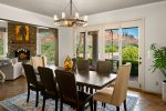 Dining area for 6 guests